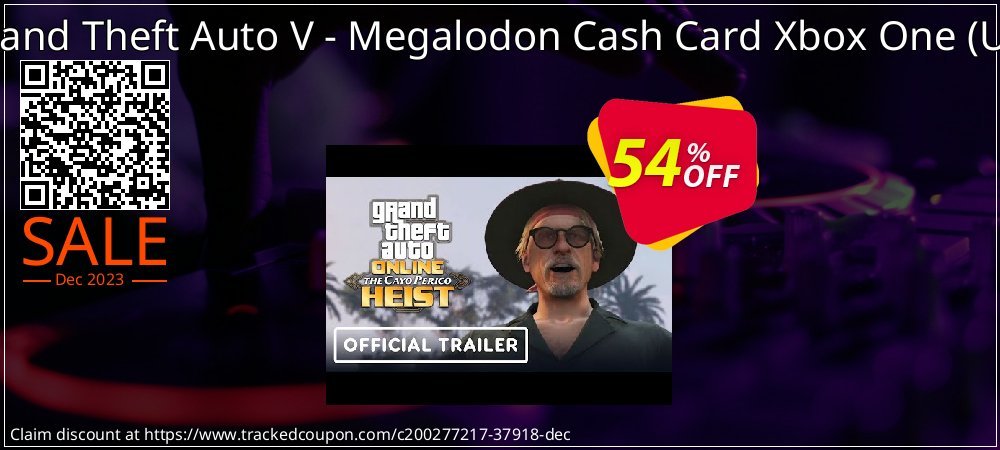 Grand Theft Auto V - Megalodon Cash Card Xbox One - UK  coupon on Easter Day offering discount