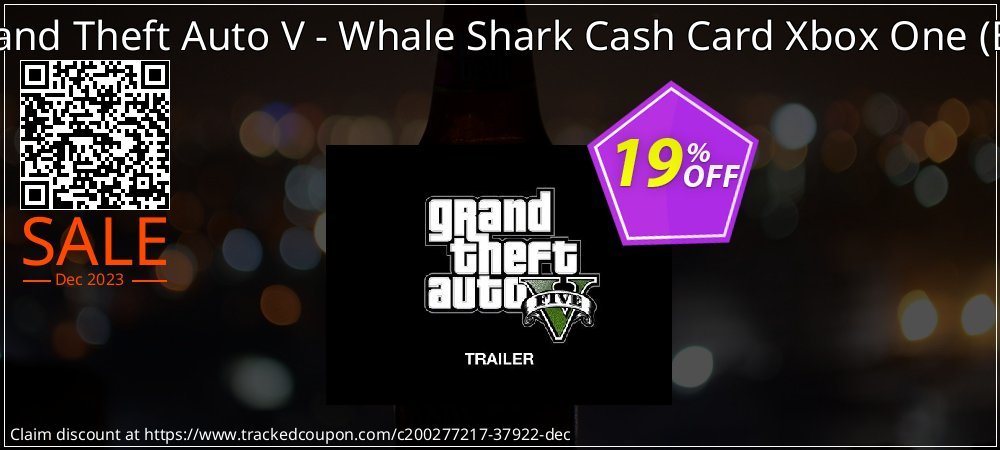 Grand Theft Auto V - Whale Shark Cash Card Xbox One - EU  coupon on April Fools' Day promotions