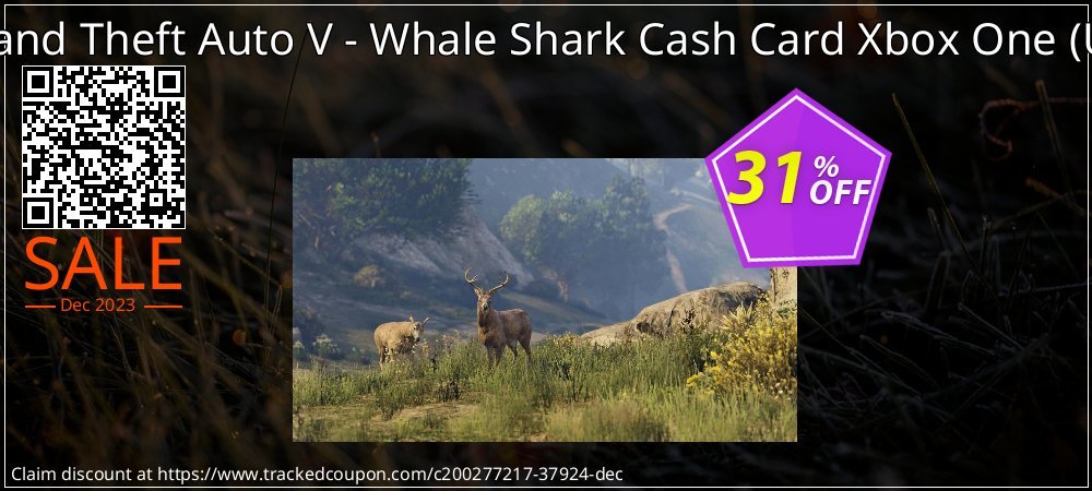 Grand Theft Auto V - Whale Shark Cash Card Xbox One - US  coupon on Tell a Lie Day deals