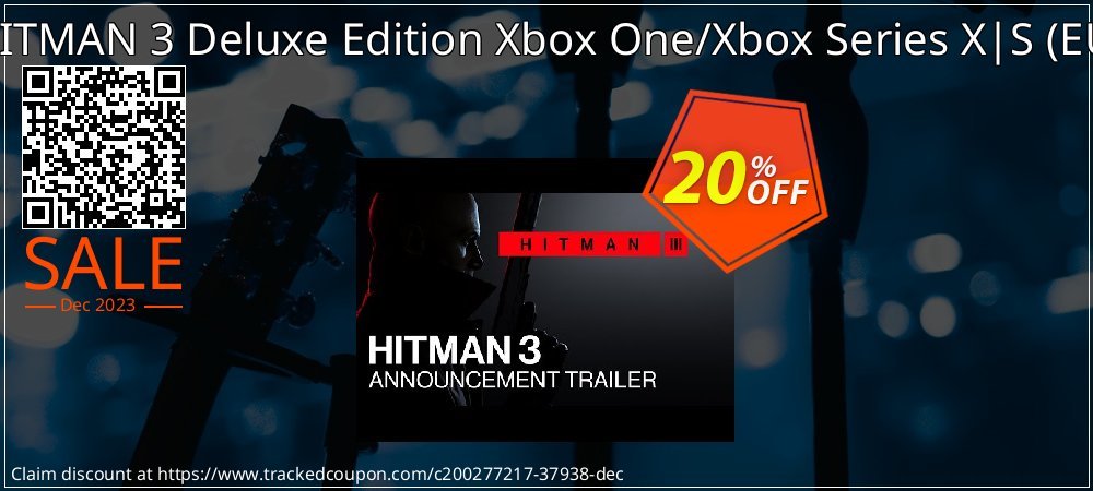 HITMAN 3 Deluxe Edition Xbox One/Xbox Series X|S - EU  coupon on Easter Day super sale