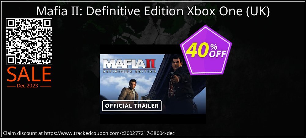 Mafia II: Definitive Edition Xbox One - UK  coupon on April Fools' Day promotions