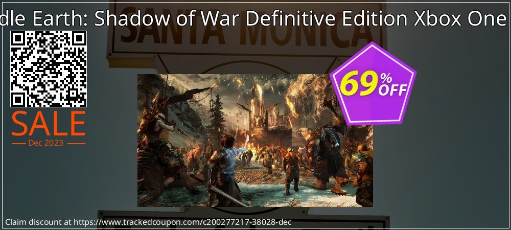 Middle Earth: Shadow of War Definitive Edition Xbox One - US  coupon on Easter Day super sale