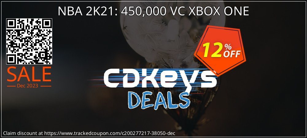NBA 2K21: 450,000 VC XBOX ONE coupon on Mother's Day offer