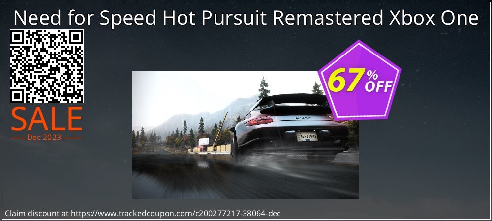 Need for Speed Hot Pursuit Remastered Xbox One coupon on Tell a Lie Day super sale