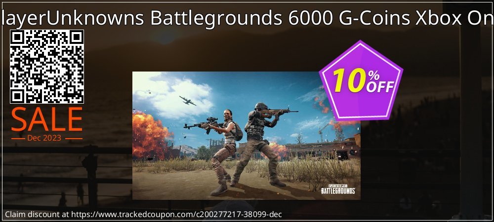 PlayerUnknowns Battlegrounds 6000 G-Coins Xbox One coupon on April Fools' Day offering discount