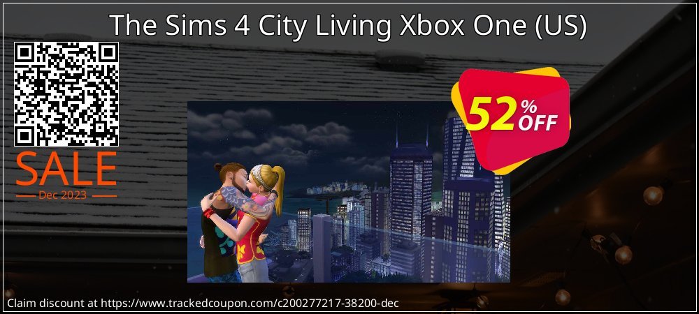 The Sims 4 City Living Xbox One - US  coupon on National Walking Day discounts
