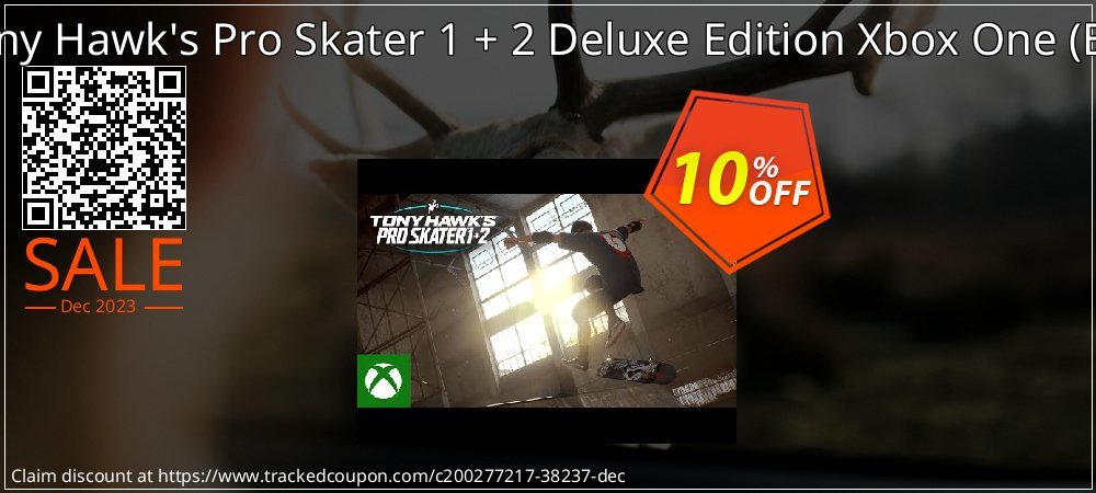 Tony Hawk's Pro Skater 1 + 2 Deluxe Edition Xbox One - EU  coupon on April Fools' Day promotions