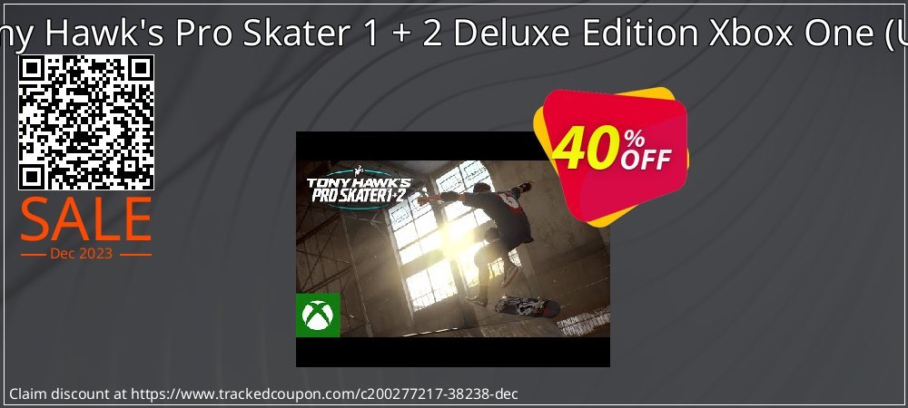 Tony Hawk's Pro Skater 1 + 2 Deluxe Edition Xbox One - UK  coupon on Easter Day sales