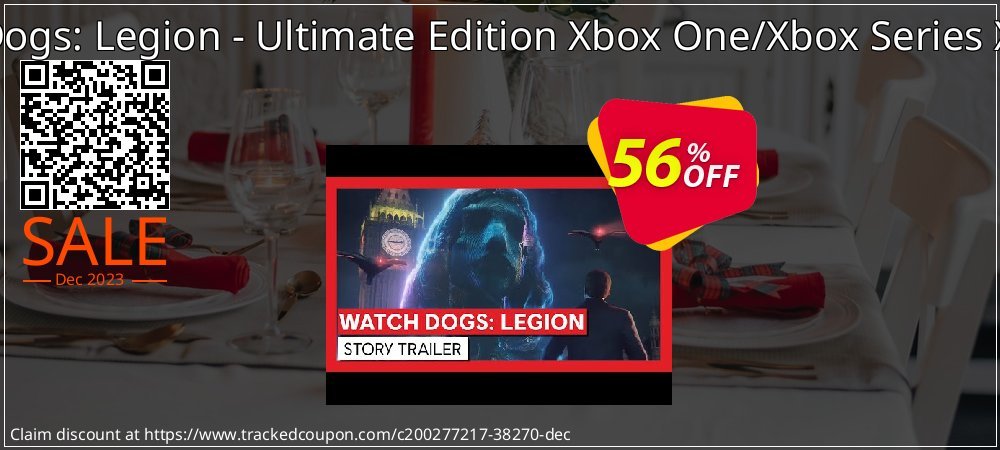 Watch Dogs: Legion - Ultimate Edition Xbox One/Xbox Series X|S - UK  coupon on National Walking Day offering sales