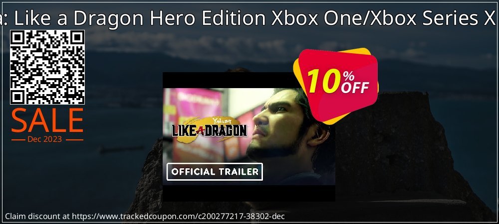 Yakuza: Like a Dragon Hero Edition Xbox One/Xbox Series X|S - EU  coupon on April Fools' Day deals