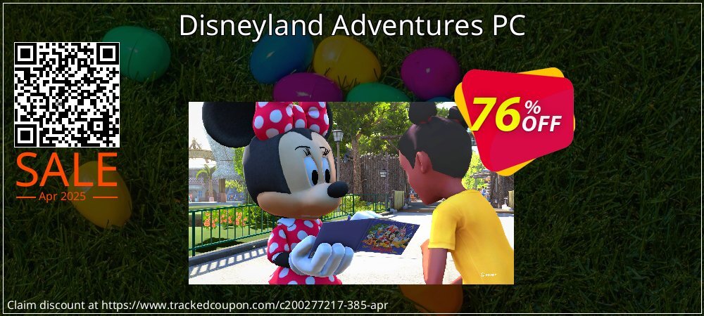 Disneyland Adventures PC coupon on National Walking Day deals