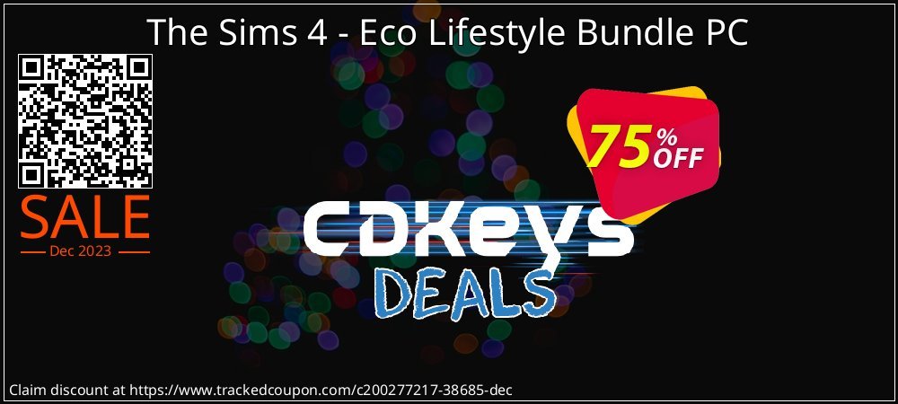 The Sims 4 - Eco Lifestyle Bundle PC coupon on National Walking Day super sale