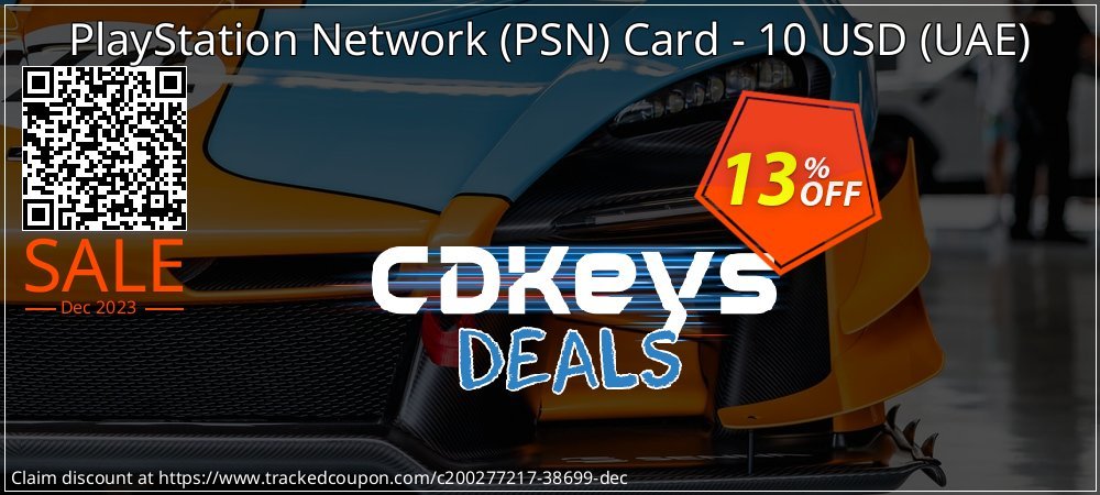 PlayStation Network - PSN Card - 10 USD - UAE  coupon on Tell a Lie Day offer