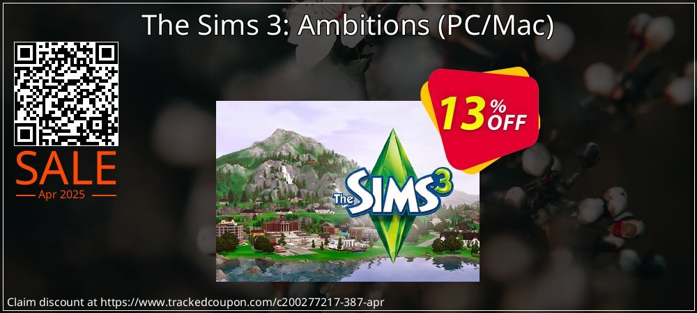 The Sims 3: Ambitions - PC/Mac  coupon on World Wildlife Day offer
