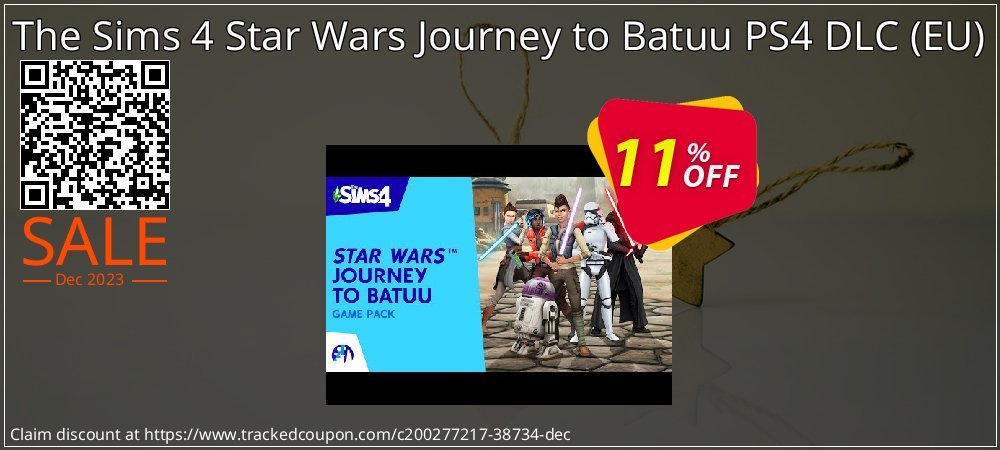 The Sims 4 Star Wars Journey to Batuu PS4 DLC - EU  coupon on Tell a Lie Day deals