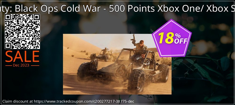Call of Duty: Black Ops Cold War - 500 Points Xbox One/ Xbox Series X|S coupon on National Walking Day super sale