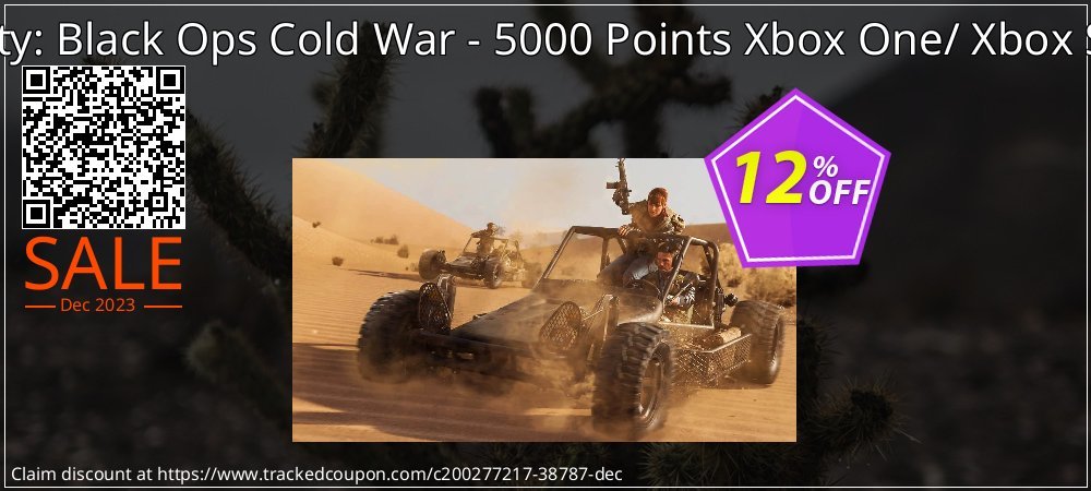 Call of Duty: Black Ops Cold War - 5000 Points Xbox One/ Xbox Series X|S coupon on April Fools' Day sales