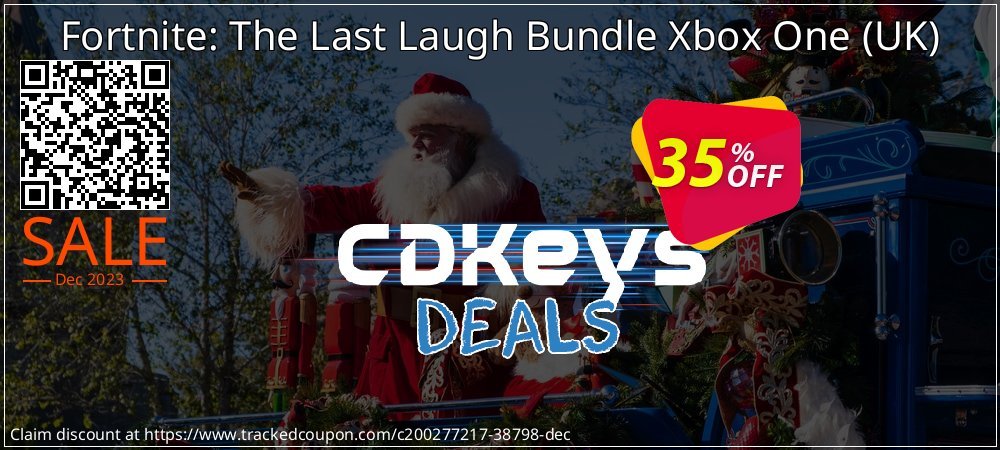 Fortnite: The Last Laugh Bundle Xbox One - UK  coupon on Virtual Vacation Day deals