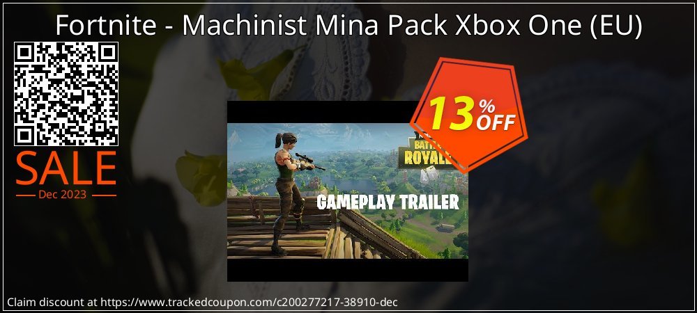 Fortnite - Machinist Mina Pack Xbox One - EU  coupon on National Walking Day super sale