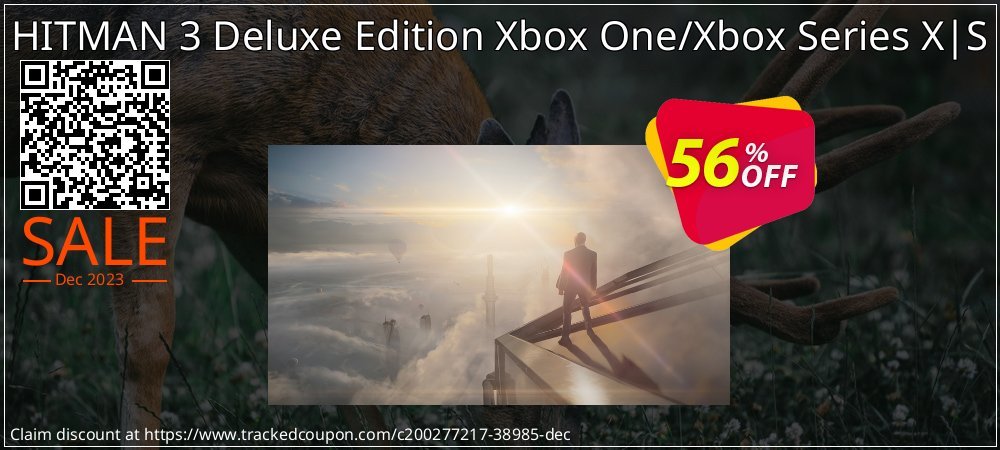 HITMAN 3 Deluxe Edition Xbox One/Xbox Series X|S coupon on National Walking Day sales