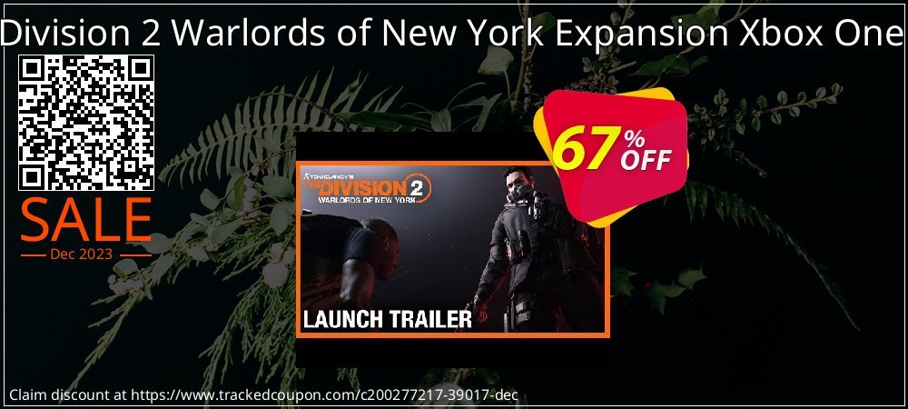 The Division 2 Warlords of New York Expansion Xbox One - EU  coupon on April Fools Day offering discount