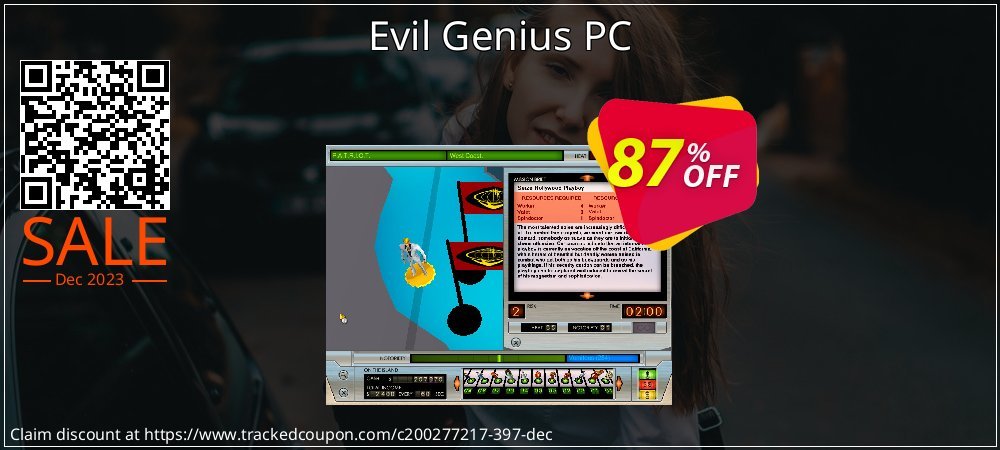 Evil Genius PC coupon on April Fools' Day offering discount