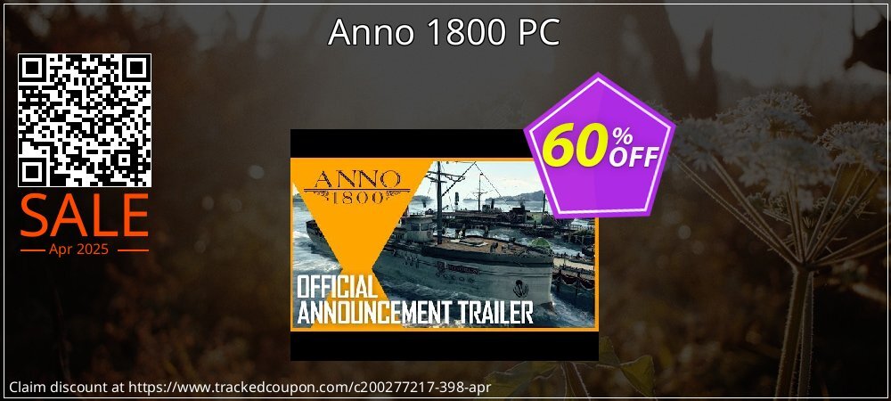 Anno 1800 PC coupon on Constitution Memorial Day super sale