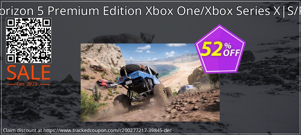 Forza Horizon 5 Premium Edition Xbox One/Xbox Series X|S/PC - WW  coupon on National Walking Day offering sales