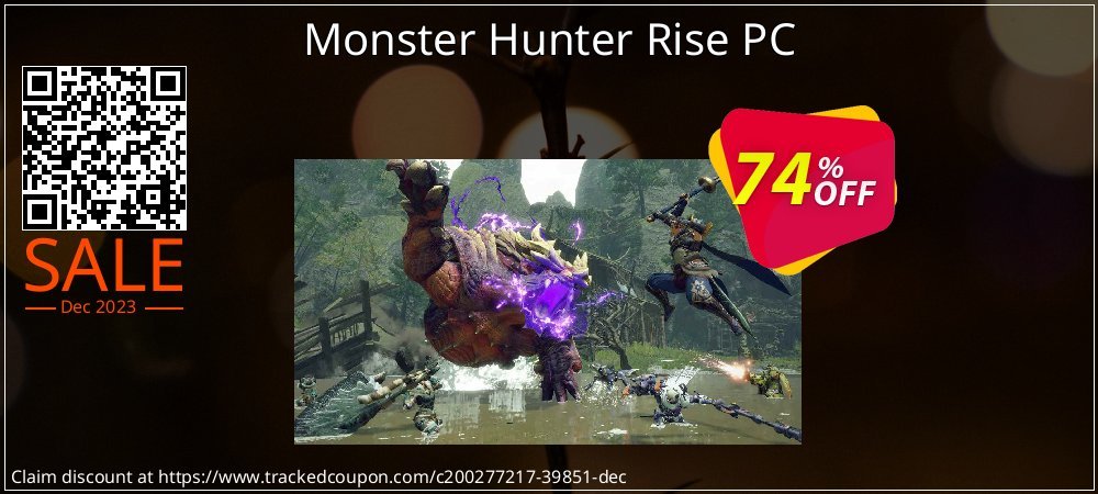 Monster Hunter Rise PC coupon on National Loyalty Day discount