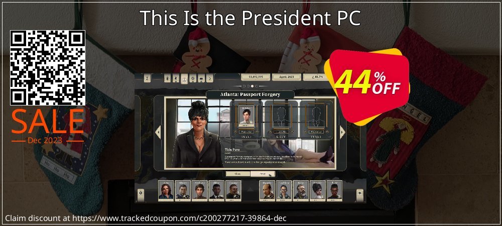 This Is the President PC coupon on National Smile Day discounts