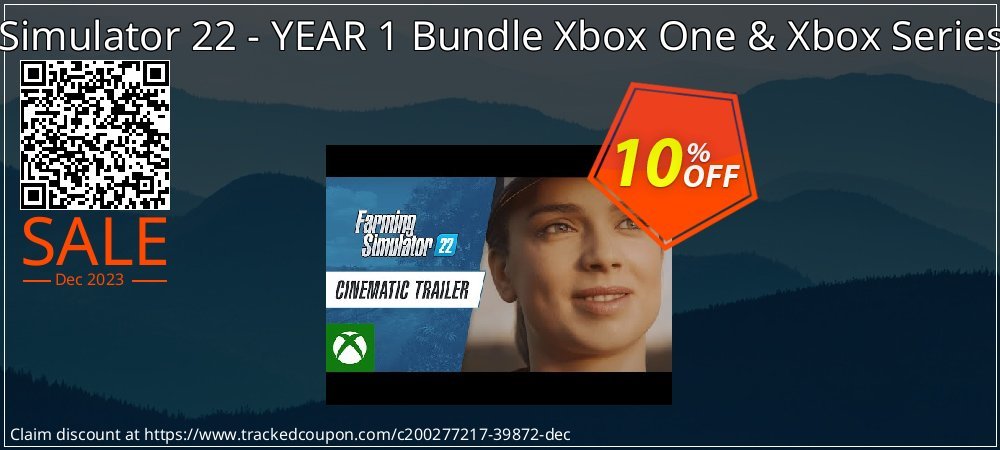 Farming Simulator 22 - YEAR 1 Bundle Xbox One & Xbox Series X|S - EU  coupon on April Fools' Day offering sales