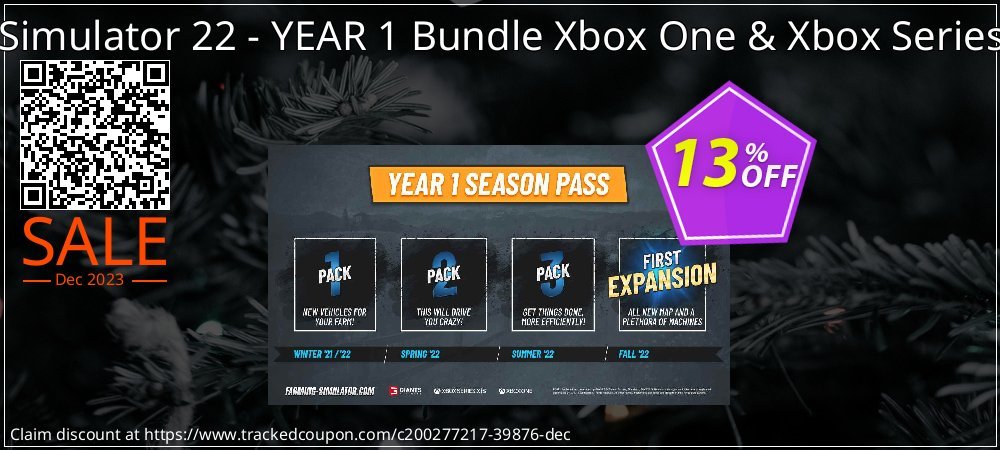 Farming Simulator 22 - YEAR 1 Bundle Xbox One & Xbox Series X|S - US  coupon on National Loyalty Day deals