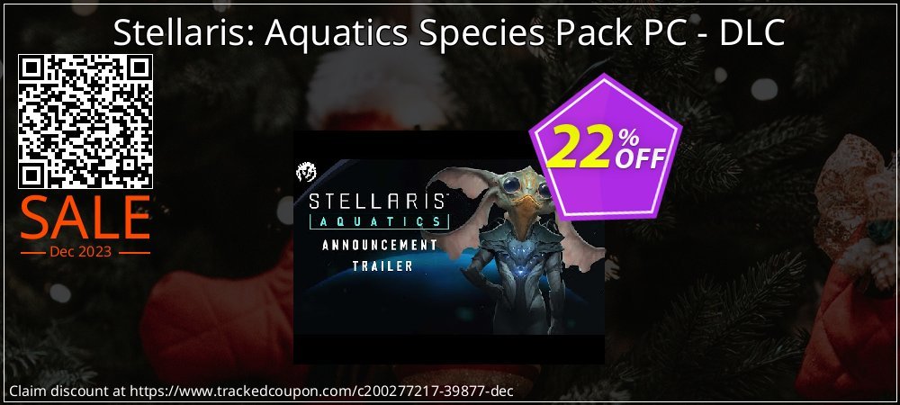 Stellaris: Aquatics Species Pack PC - DLC coupon on April Fools' Day deals