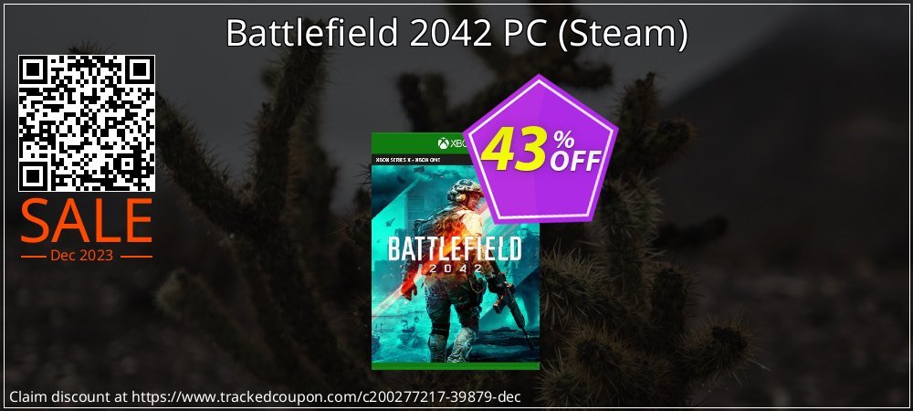 Battlefield 2042 PC - Steam  coupon on World Password Day offering discount