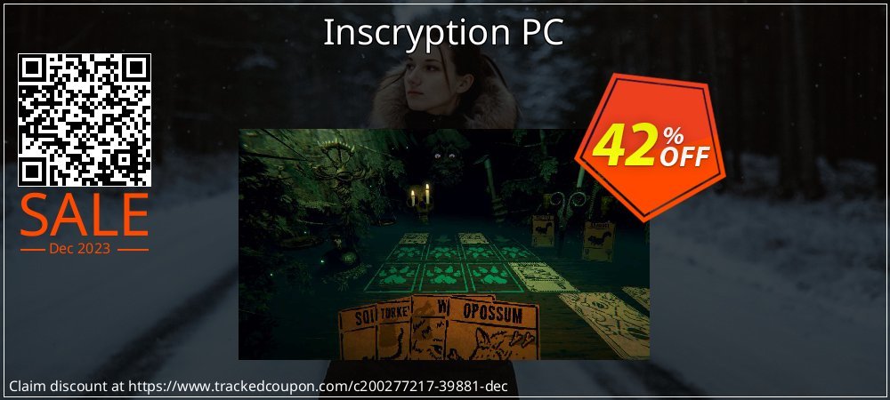 Inscryption PC coupon on World Whisky Day super sale