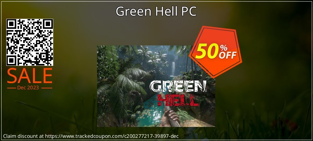 Green Hell PC coupon on National Memo Day offering discount