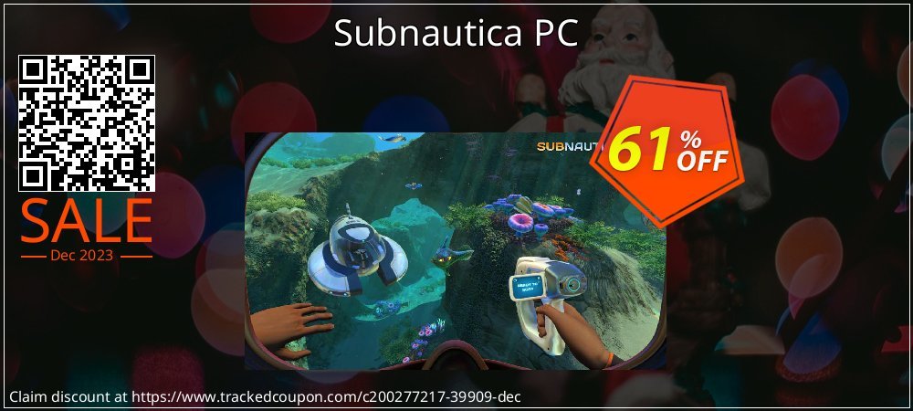 Subnautica PC coupon on Tell a Lie Day super sale