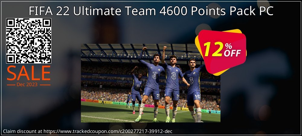 FIFA 22 Ultimate Team 4600 Points Pack PC coupon on April Fools' Day sales