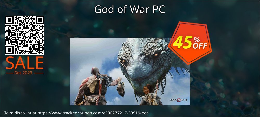God of War PC coupon on National Smile Day promotions