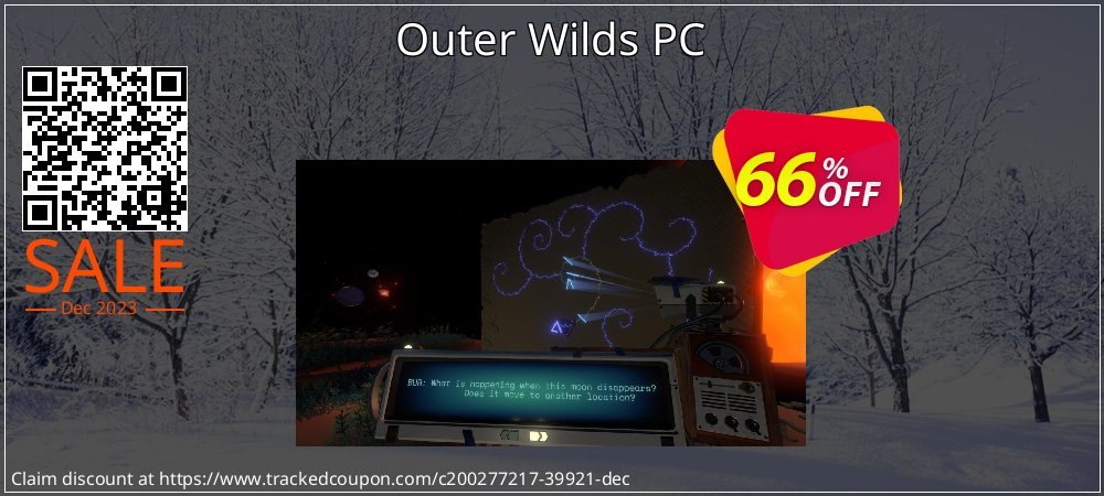 Outer Wilds PC coupon on World Whisky Day deals
