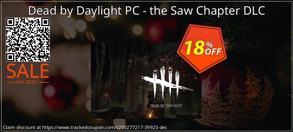 Dead by Daylight PC - the Saw Chapter DLC coupon on Easter Day offer