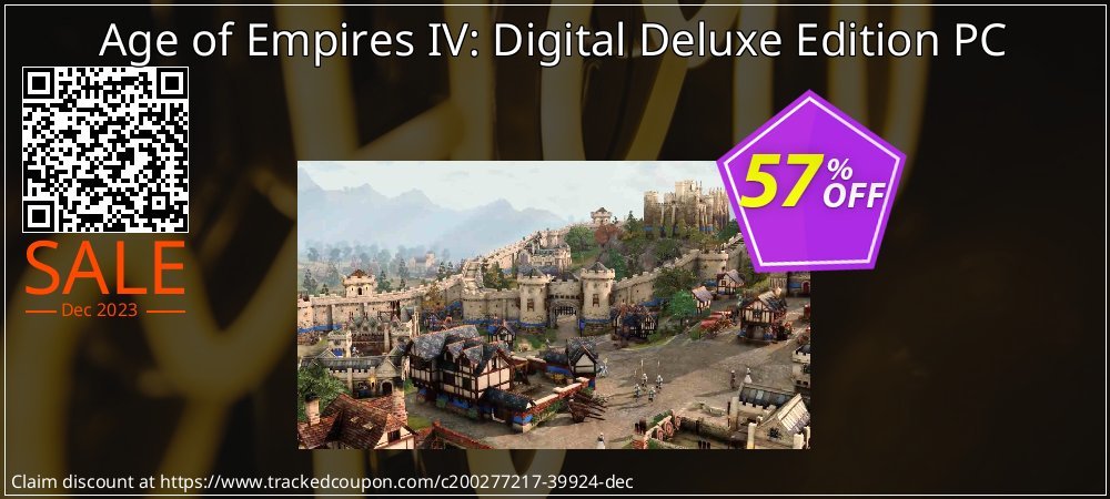 Age of Empires IV: Digital Deluxe Edition PC coupon on World Password Day offering discount
