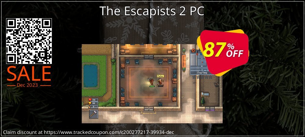 The Escapists 2 PC coupon on Tell a Lie Day offering discount