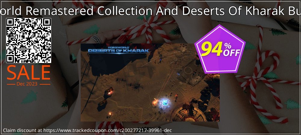 Homeworld Remastered Collection And Deserts Of Kharak Bundle PC coupon on World Party Day offering discount