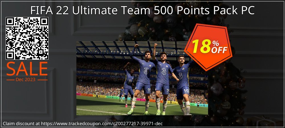 FIFA 22 Ultimate Team 500 Points Pack PC coupon on World Party Day offering sales
