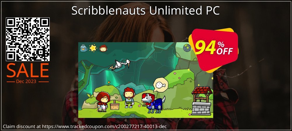 Scribblenauts Unlimited PC coupon on Constitution Memorial Day discount