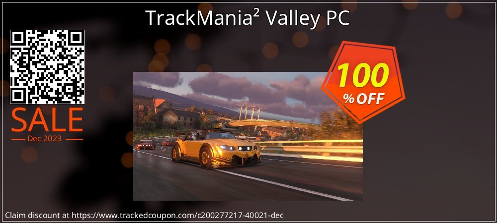 TrackMania² Valley PC coupon on National Loyalty Day offer