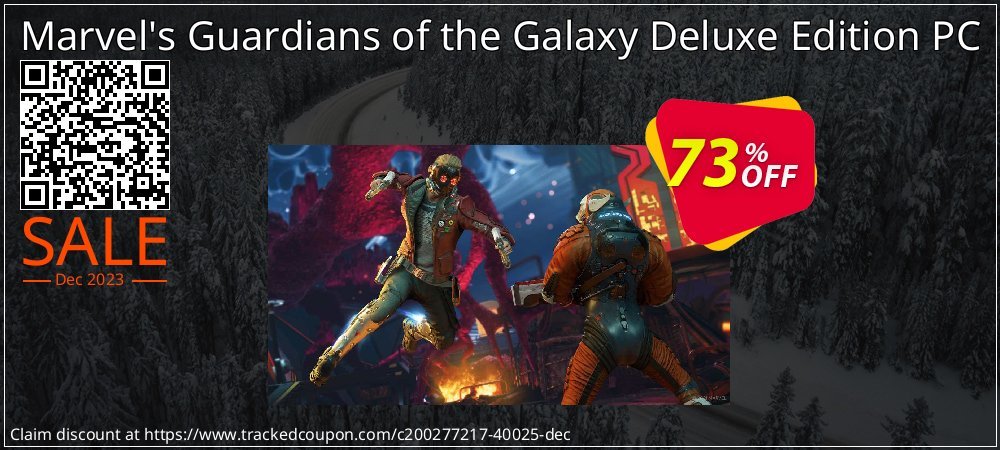 Marvel's Guardians of the Galaxy Deluxe Edition PC coupon on Mother Day super sale