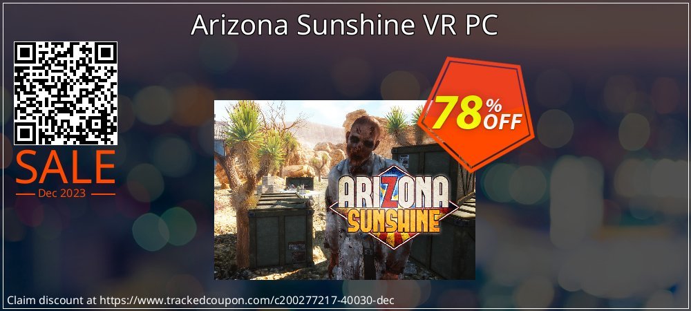 Arizona Sunshine VR PC coupon on Mother Day offer