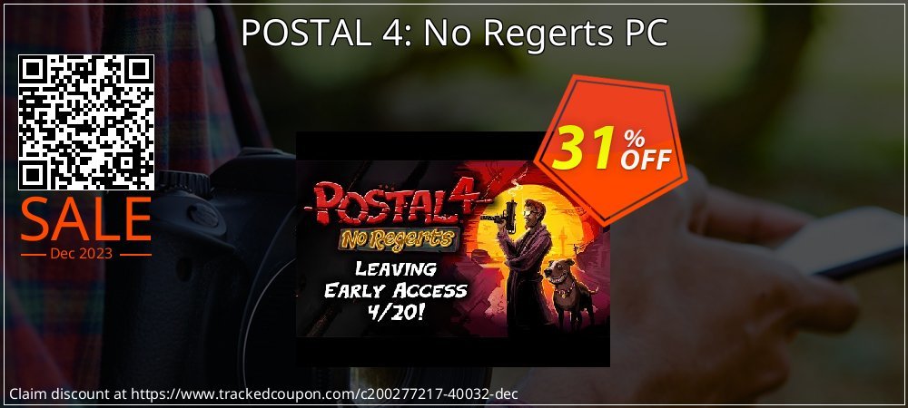 POSTAL 4: No Regerts PC coupon on National Memo Day offering discount